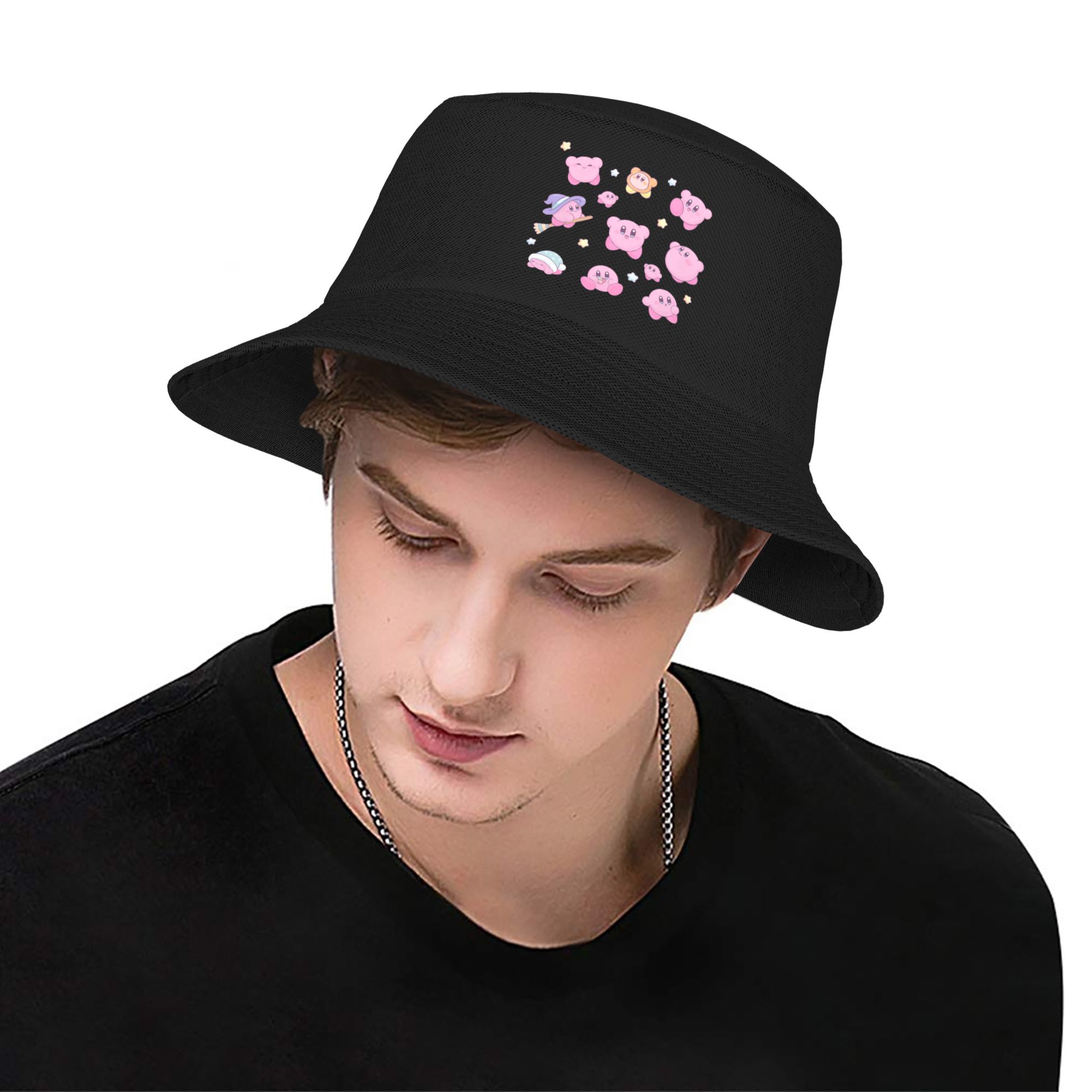 Bucket Hat Women - Custom K-Kirbys Bucket Hat Women Men