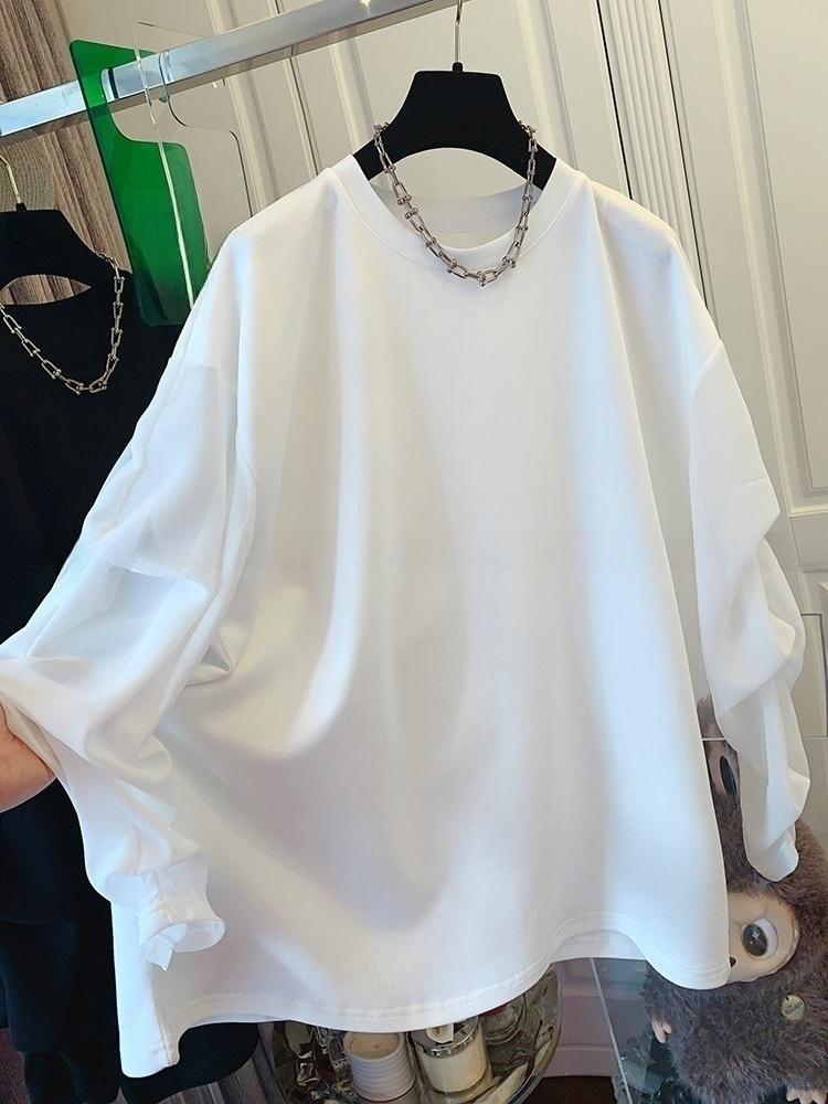 Women Fashion Simple - SuperAen Simple Unique Design Black Folds