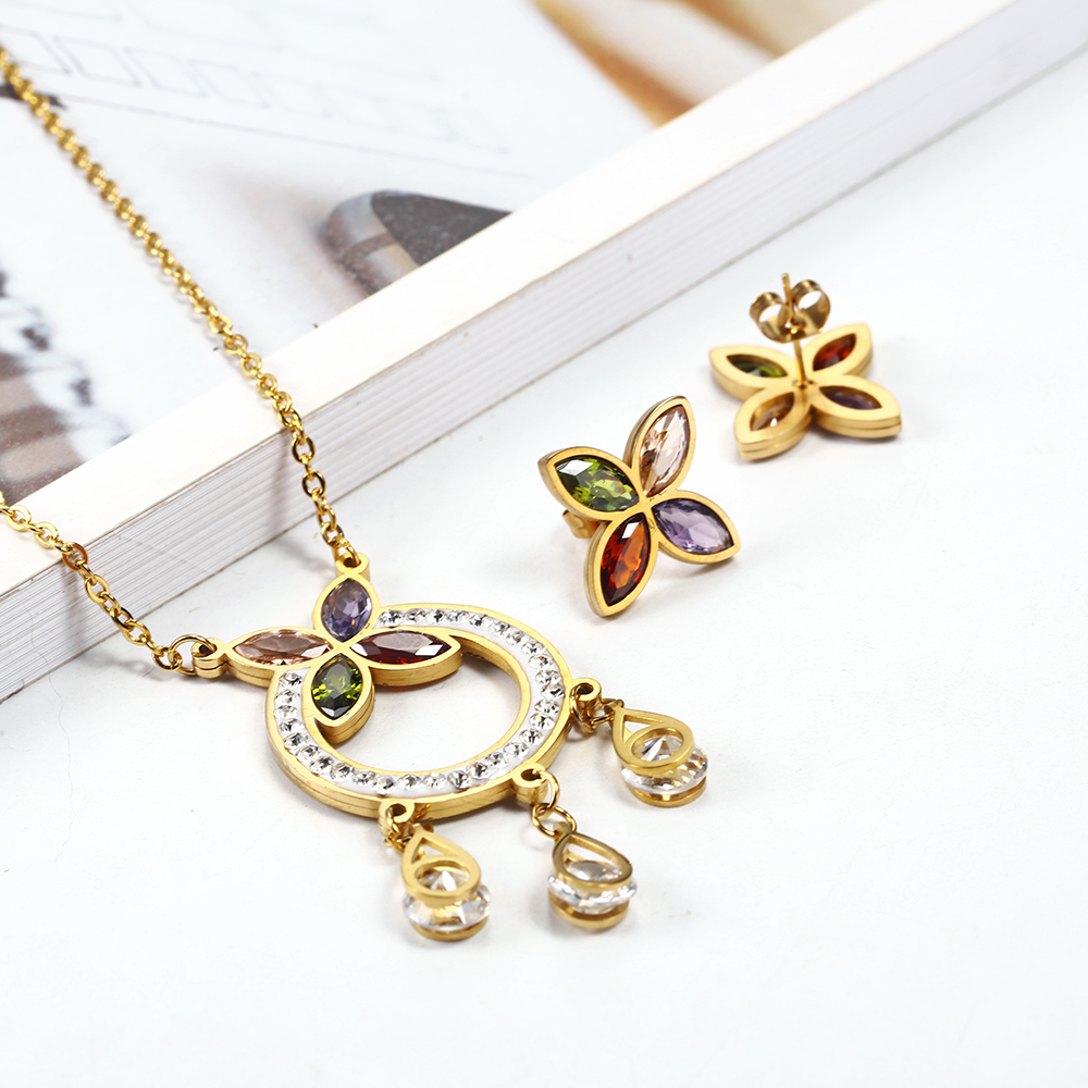 Women'S Fashion Vogue - OUFEI Stainless Steel Jewelry Sets Fifts