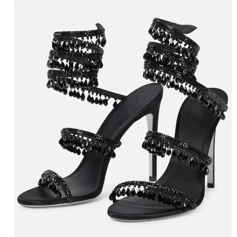 Women'S Fashion Line - 2026Women's New Water Diamond Sandals Fashion