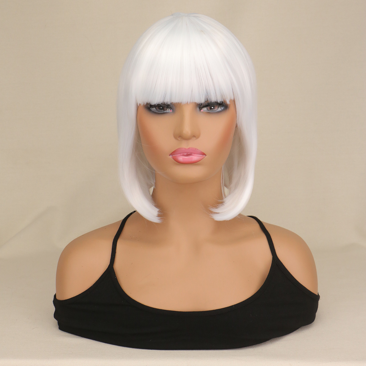 Women Synthetic White Straight - Women'S Fashion Korea reseña y precio