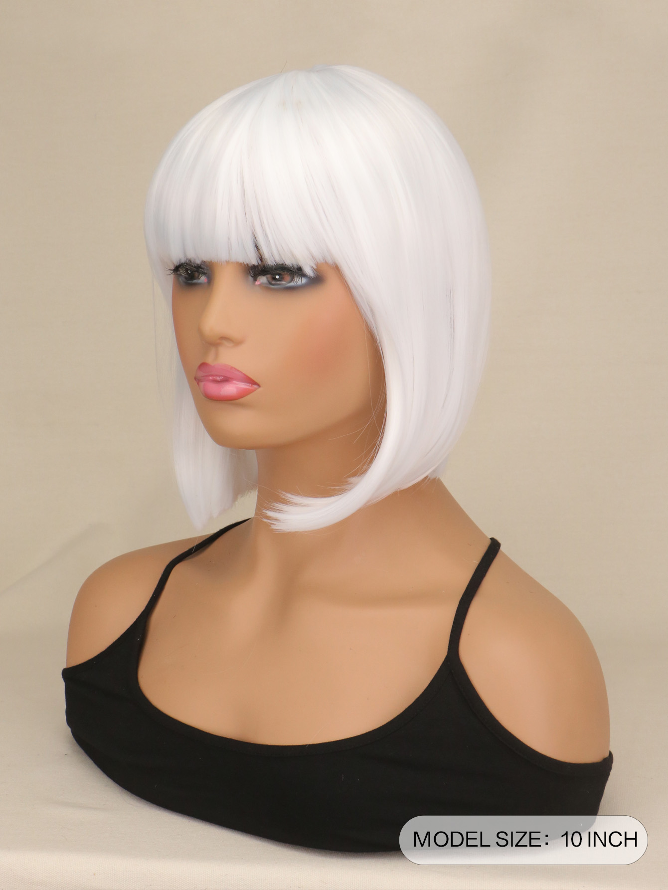 Women Synthetic White Straight - Women'S Fashion Korea reseña y precio