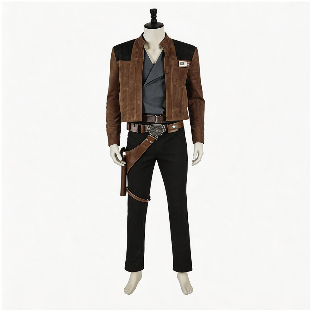 Han Solo Cosplay Costume Adult - Belted Shirt Dress reseña y precio