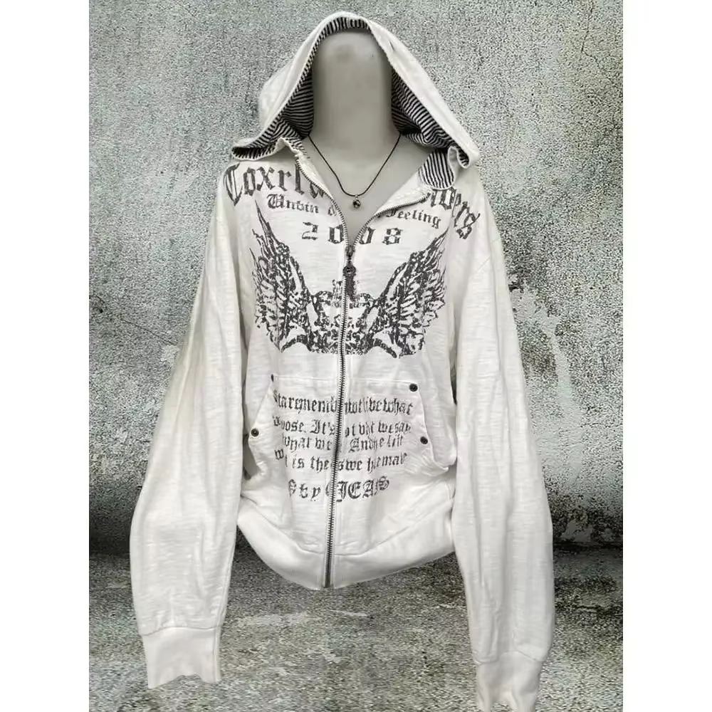 Grey Faux Fur Wool Double Zipp - Women'S Fashion Zip Up Hoodies reseña y precio