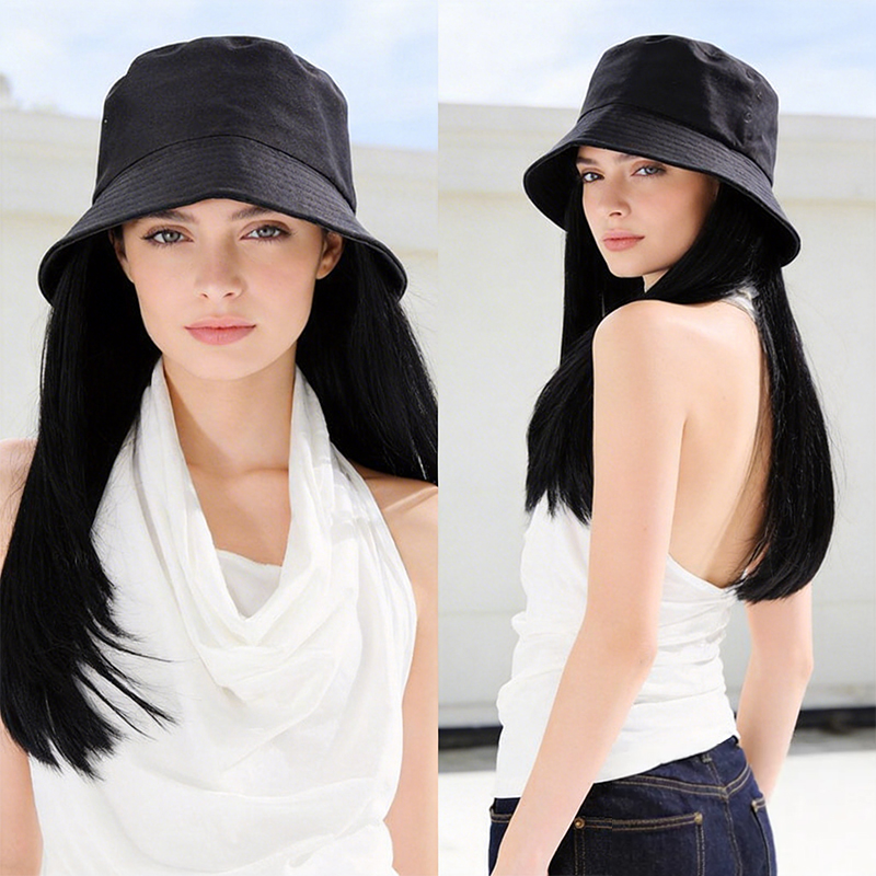 Sun-Shading Black Bucket Hat C - Bucket Hat Women reseña y precio