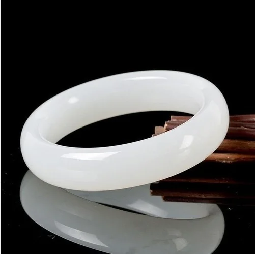Genuine Natural White Jade Ban - Women'S Fashion Jewellery reseña y precio