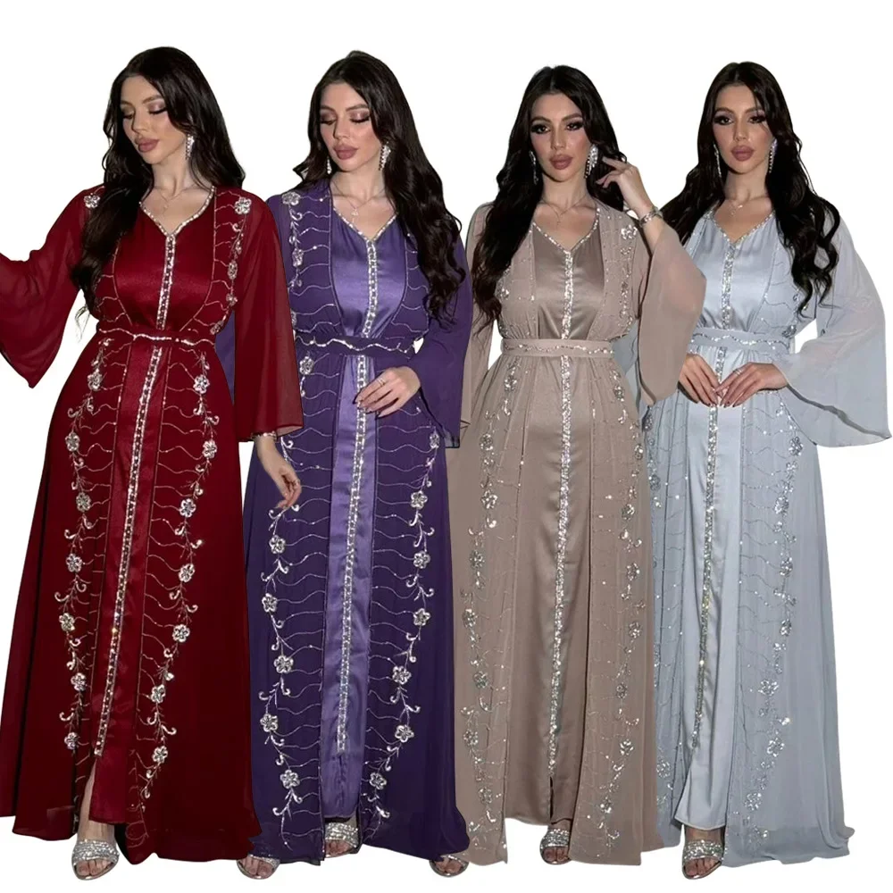 Muslim Set Dress Women Four-se - Turkey Women Fashion reseña y precio