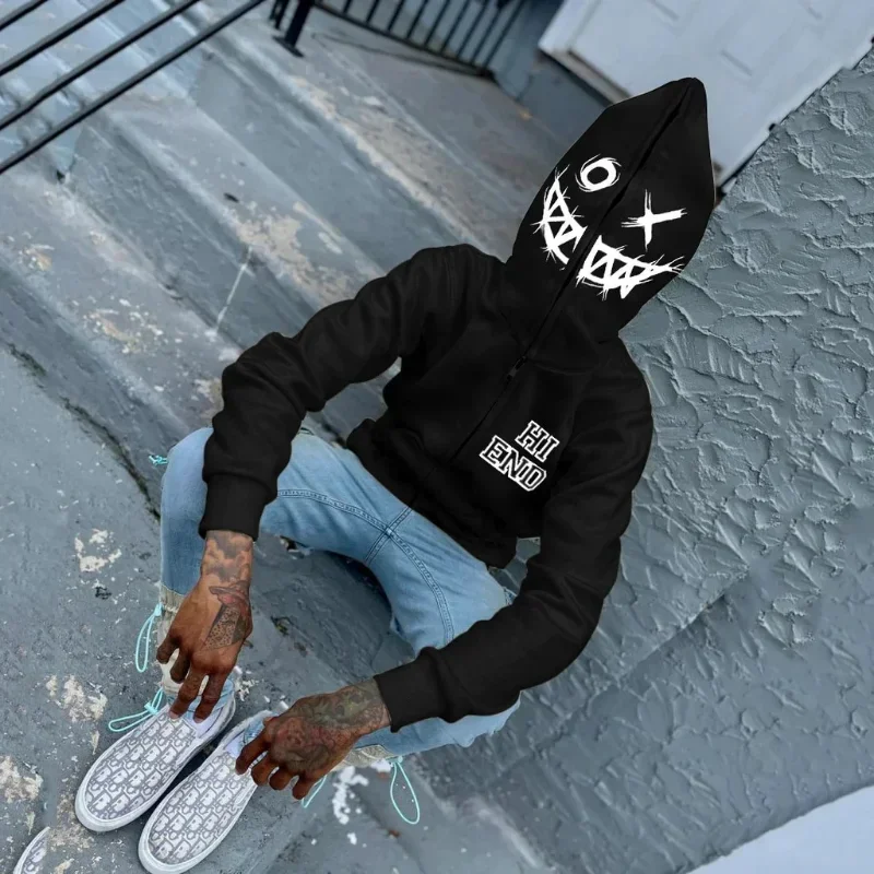 Women Men Y2K Fashion Hoodie L - Women'S Fashion Zip Up Hoodies reseña y precio