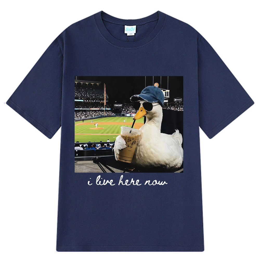 I Live Here Now Funny Goose Me - Women Fashion Now reseña y precio