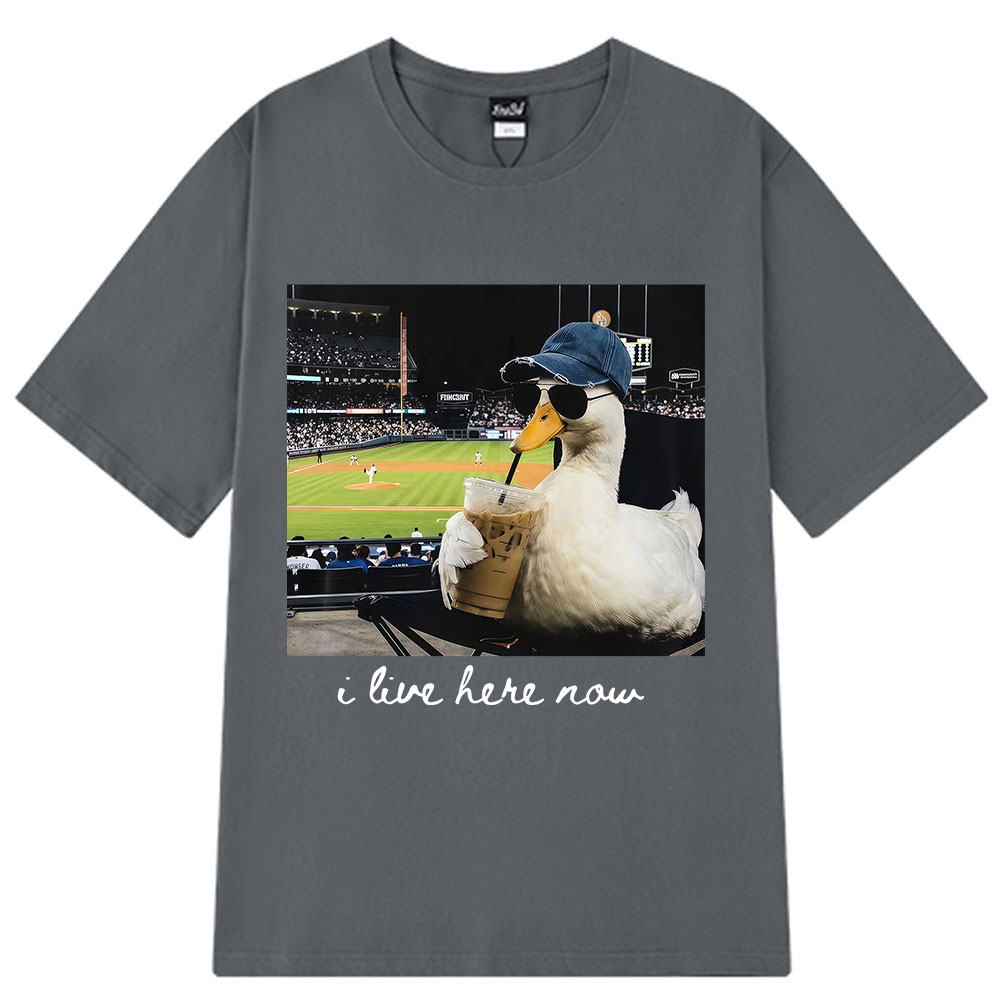 I Live Here Now Funny Goose Me - Women Fashion Now reseña y precio