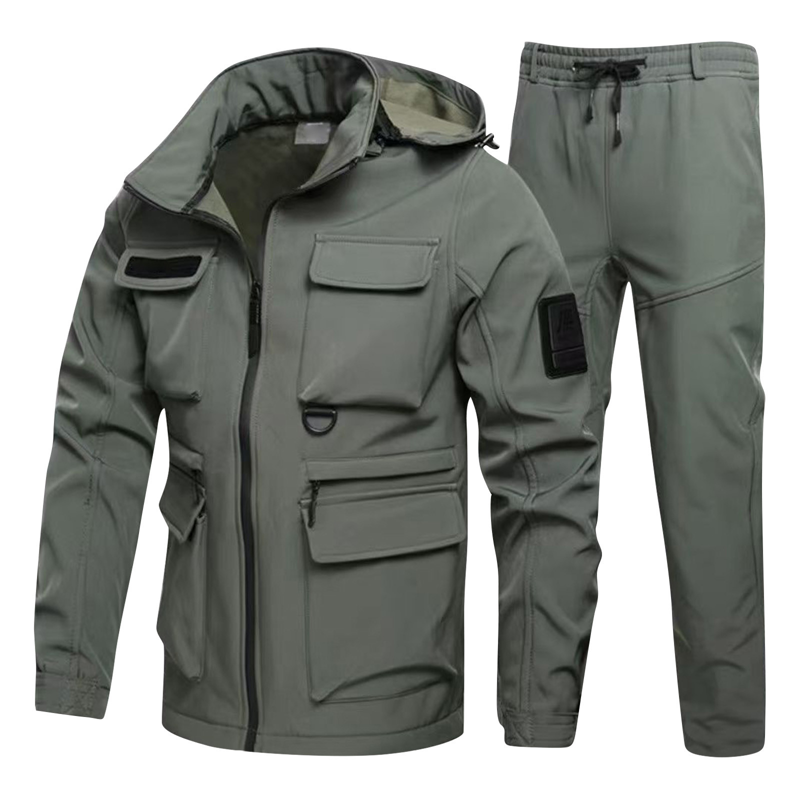 Men's Hooded Casual Military O - Women'S Fashion Utility Jacket reseña y precio