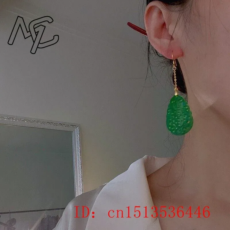 925 Silver Natural Green Jade  - Women'S Fashion Jewellery reseña y precio