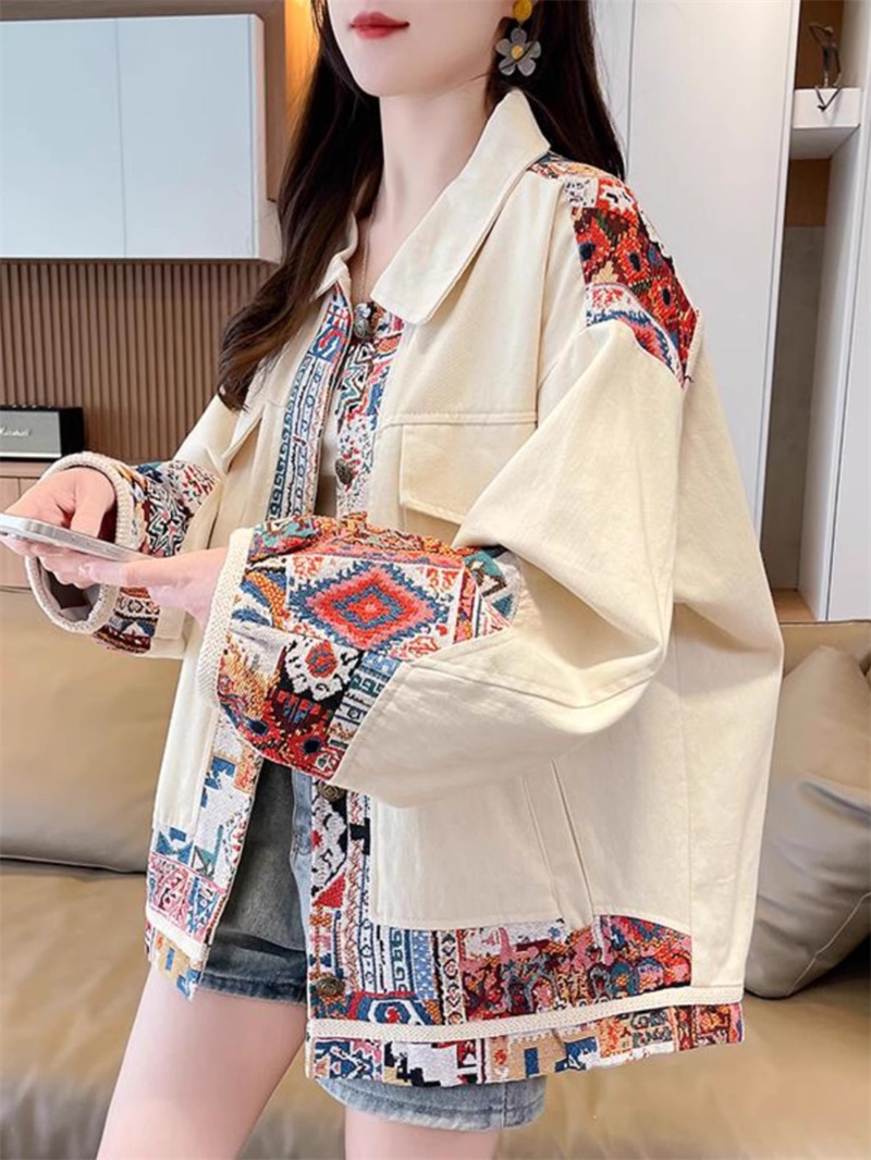 Trendy Spliced Utility Jacket  - Women'S Fashion Utility Jacket reseña y precio