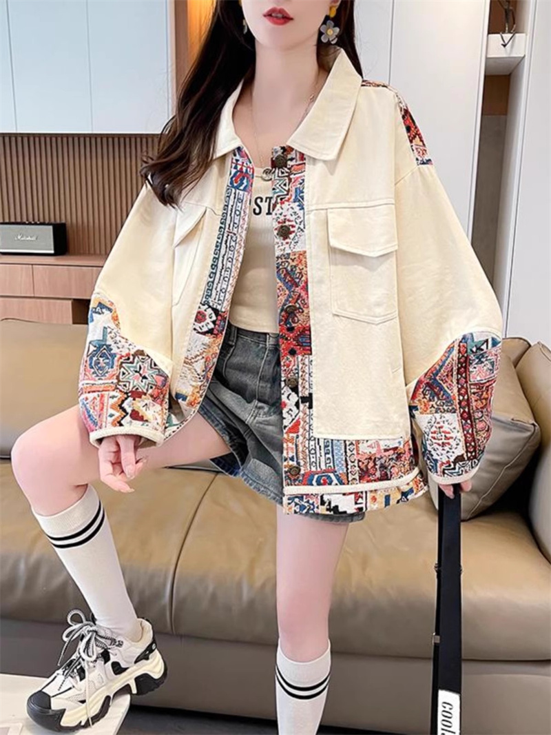 Trendy Spliced Utility Jacket  - Women'S Fashion Utility Jacket reseña y precio