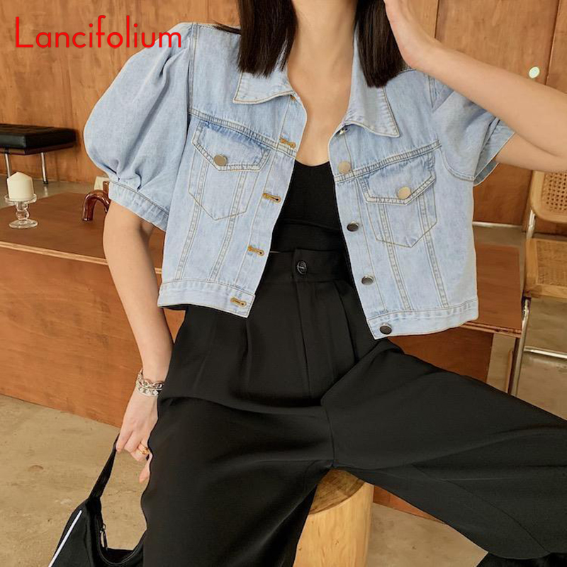 Summer Thin Basic Korean Fashi - Women Fashion Jeans Top reseña y precio