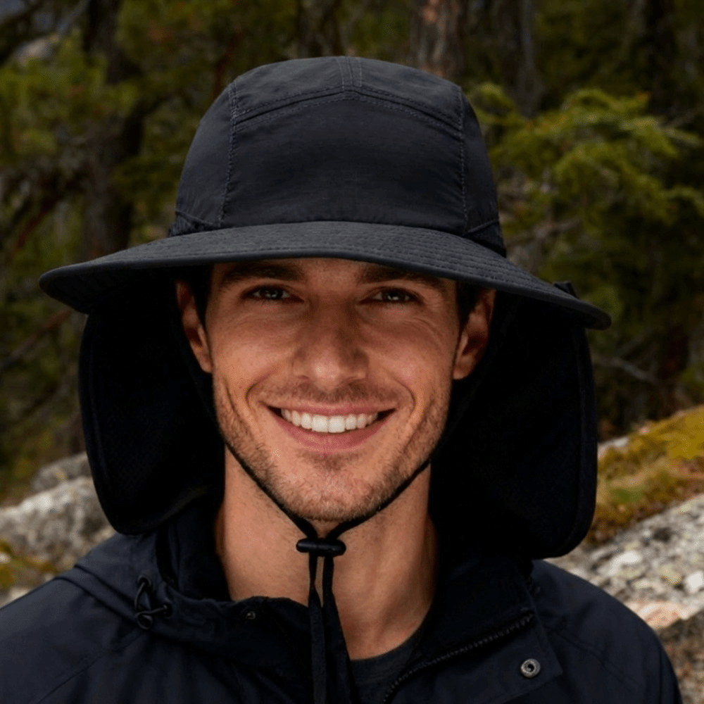 Fashion Wide Brim Outdoor Sun  - Bucket Hat Women reseña y precio