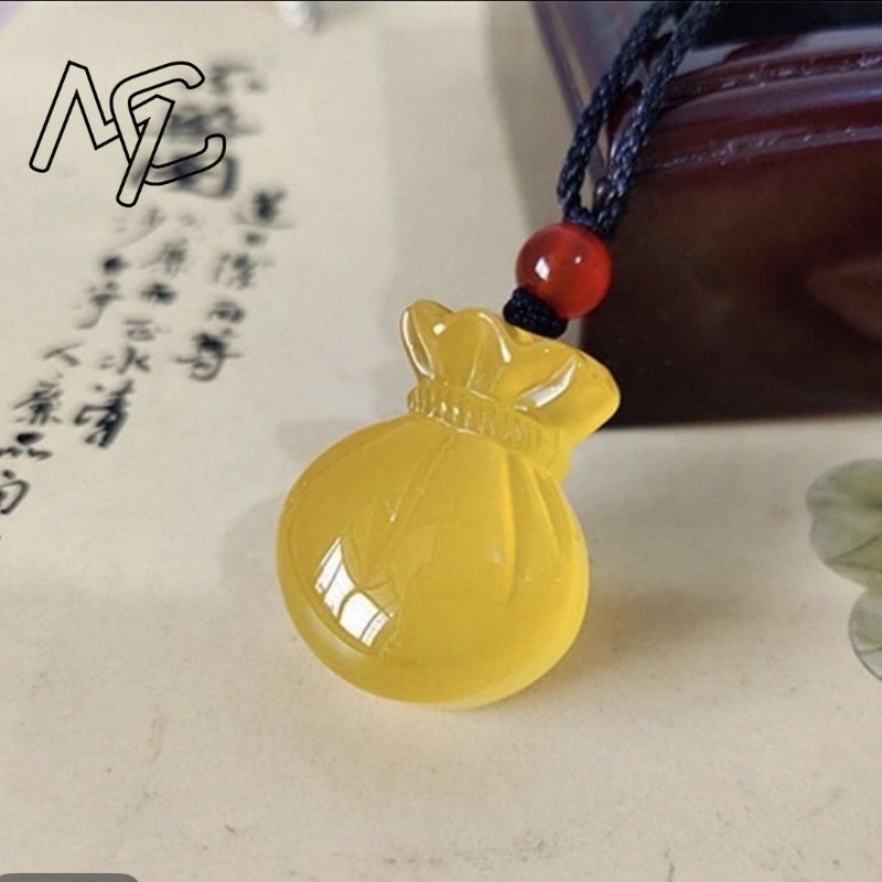 Natural Agate Blessing Bag Pen - Women'S Fashion Jewellery reseña y precio