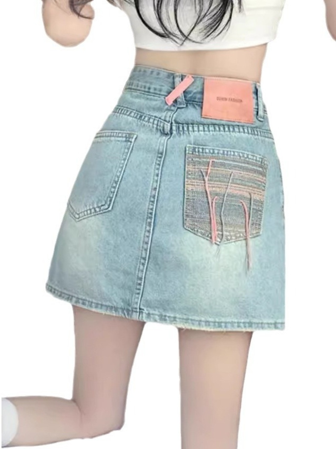 Women's Vintage Washed Denim S - Denim Shorts Women reseña y precio