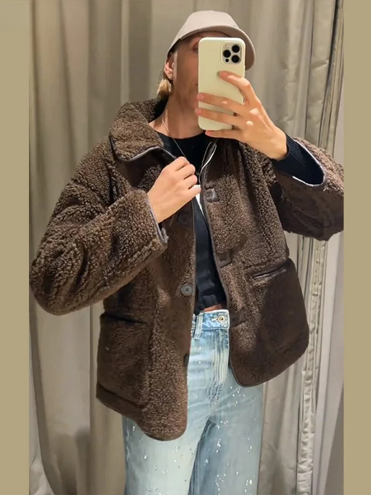 Fashion Double Sided Solid Jac - Women'S Fashion Utility Jacket reseña y precio