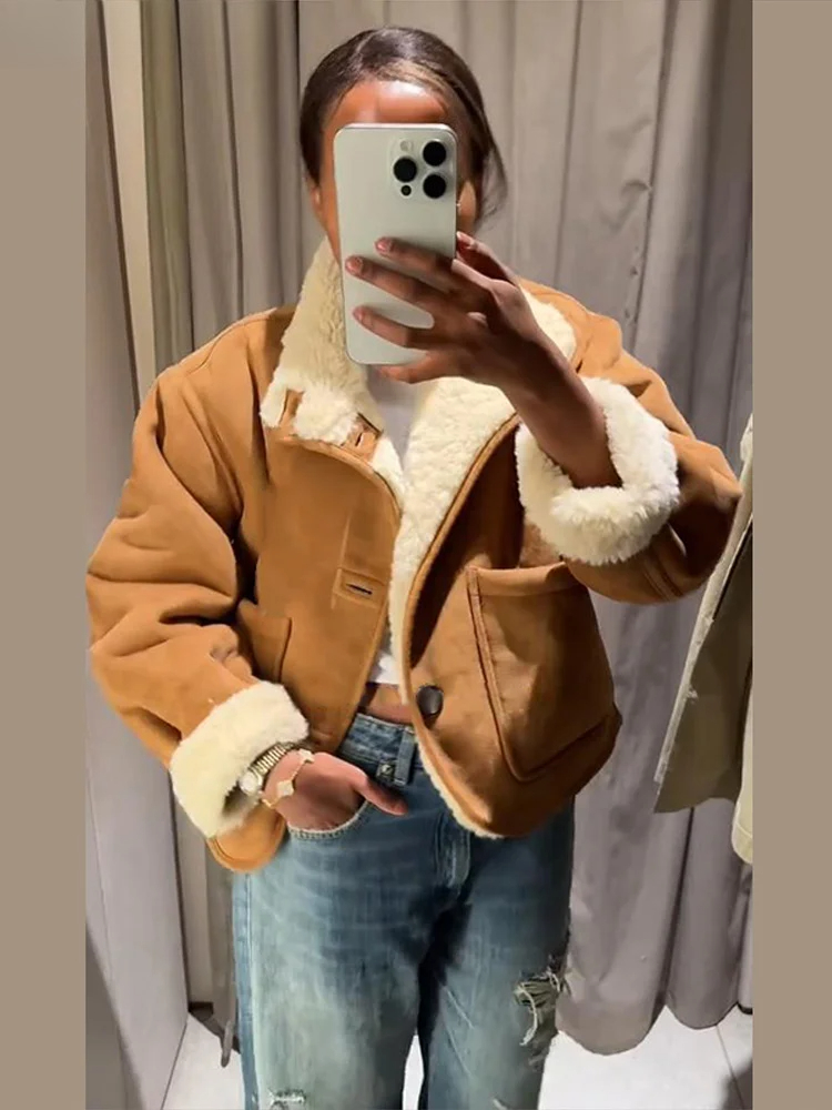 Fashion Double Sided Solid Jac - Women'S Fashion Utility Jacket reseña y precio