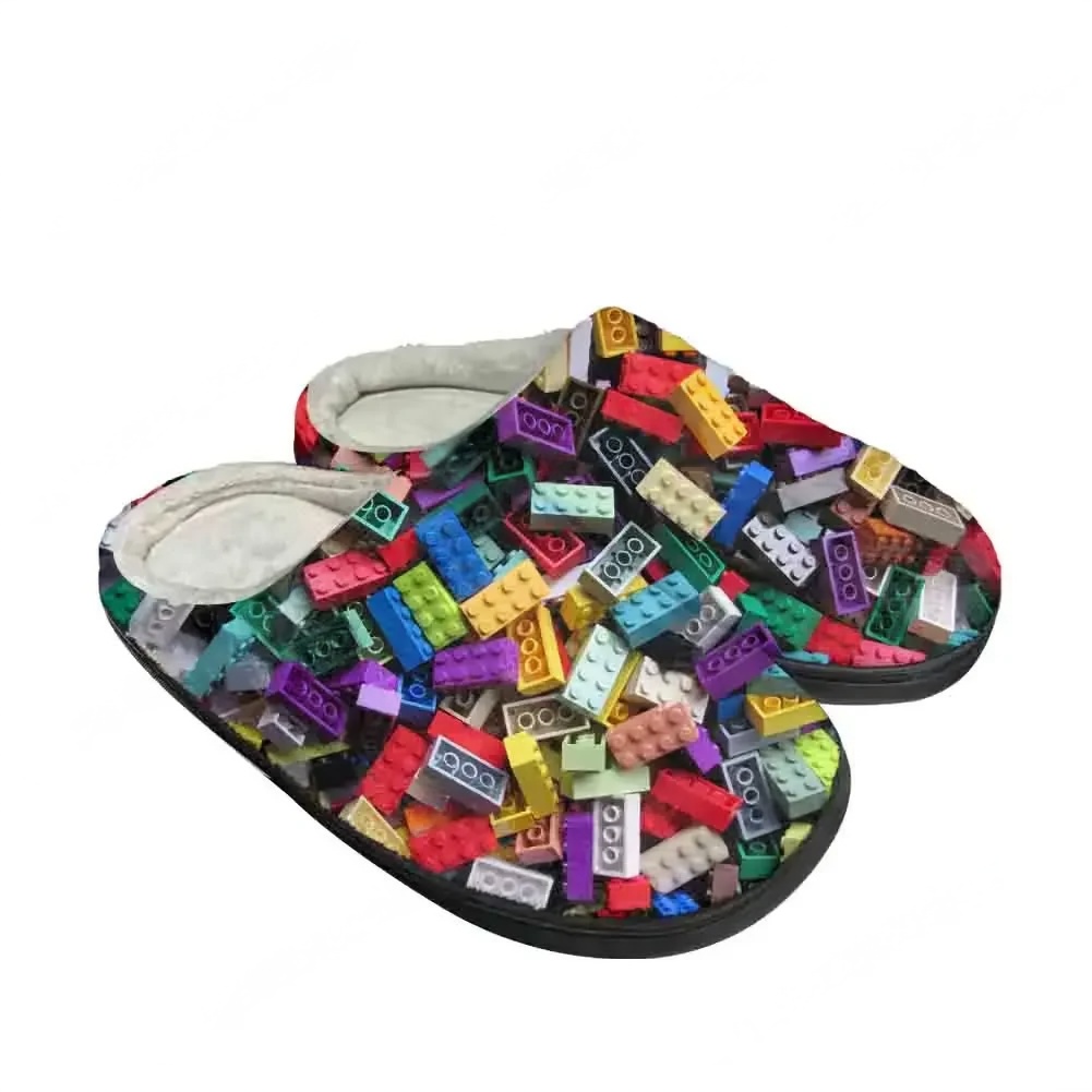 Toy Block Bricks Pattern Fun H - Women Fashion Fun reseña y precio