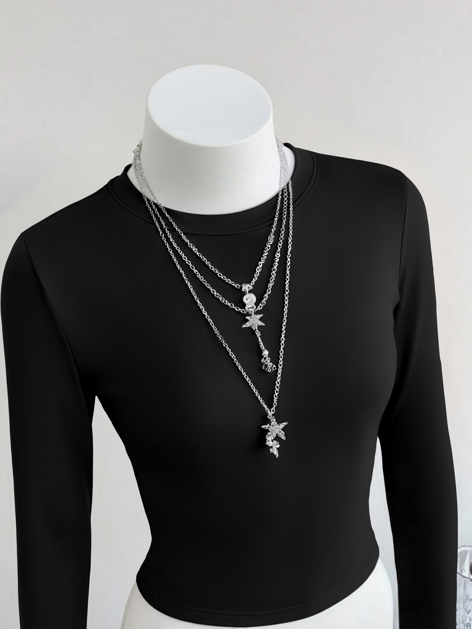 Y2K Cropped Long Sleeve T-Shir - Crop Top Women reseña y precio