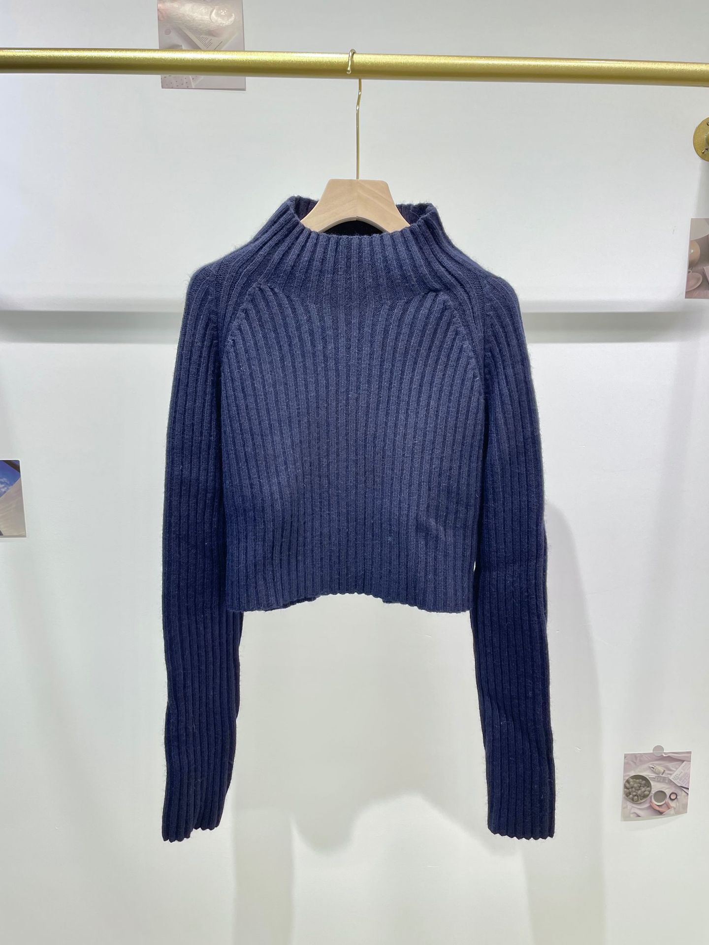 Fall/Winter Women Ribbed Long  - Ribbed Knit Sweater reseña y precio