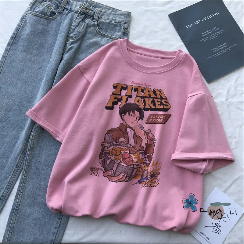 Attack On Titan AOT T-Shirt Wo - Women'S Fashion Vogue reseña y precio
