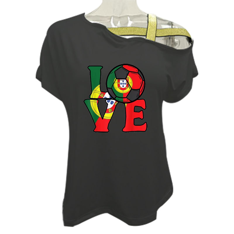 Women Loose Slash Neck T Shirt - Women'S Fashion Portugal reseña y precio