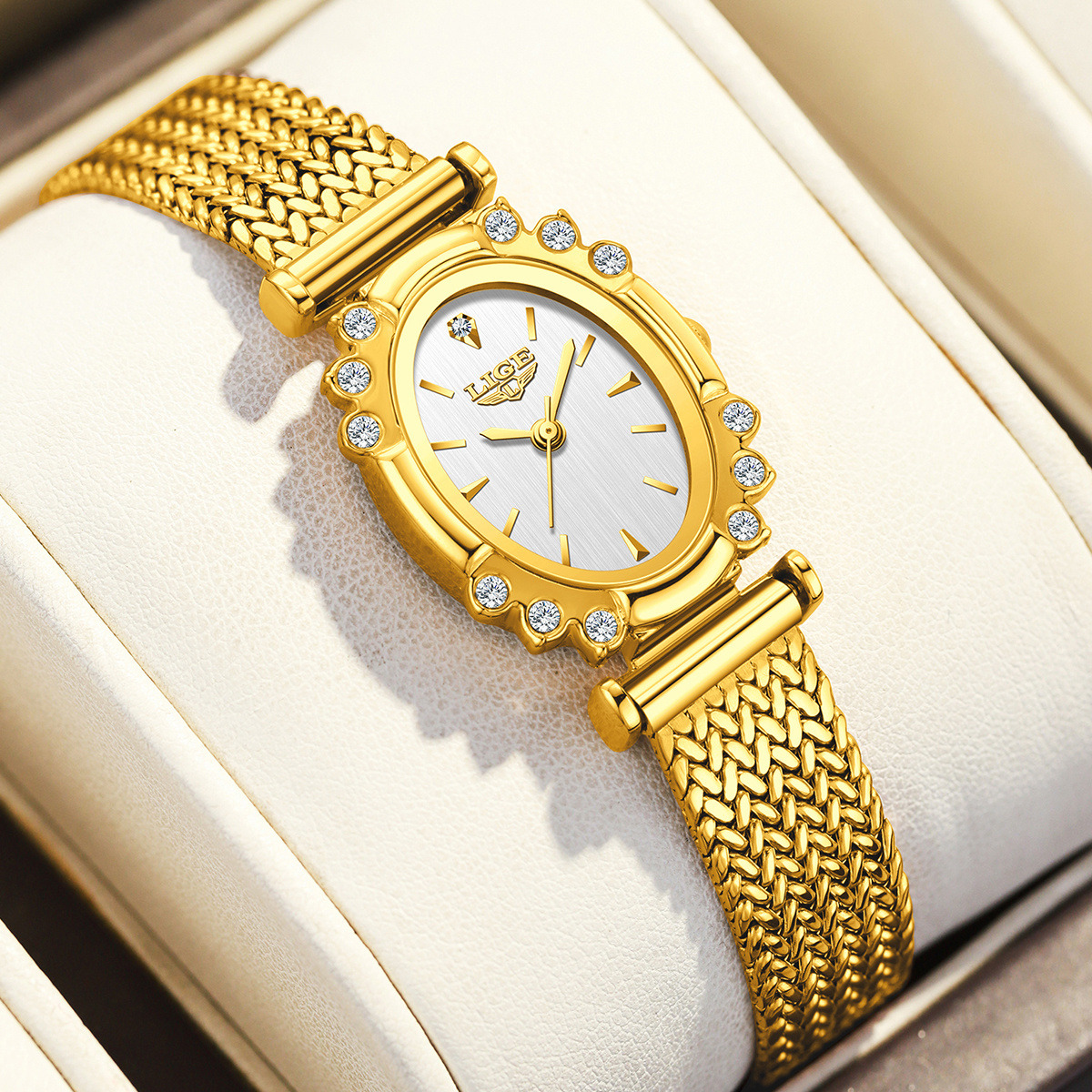LIGE 2026 Luxury Women Watches - Women Fashion Simple reseña y precio