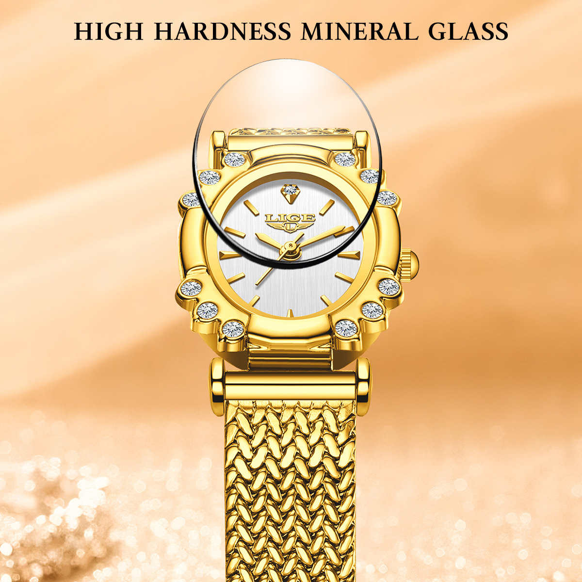 LIGE 2026 Luxury Women Watches - Women Fashion Simple reseña y precio