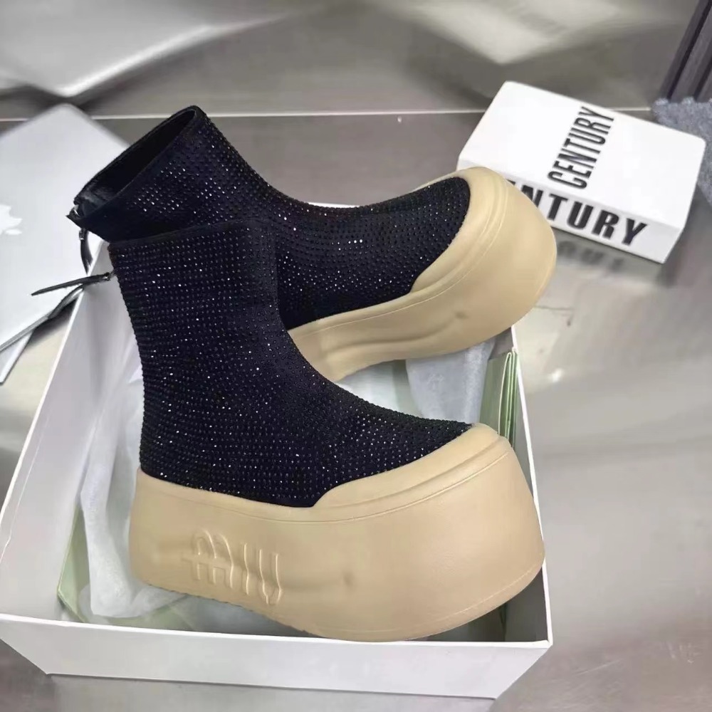 Luxury Rhinestone Woman Bootie - Women'S Fashion Korea reseña y precio