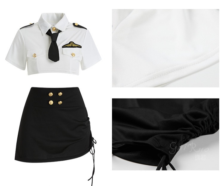 Women's Lace Shirt and Mini Sk - Women'S Fashion Kilt reseña y precio