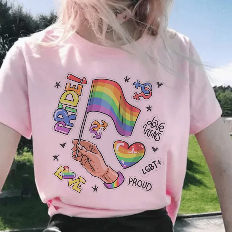 LGBT Aesthetic Women's T-shirt - Women'S Fashion Vogue reseña y precio