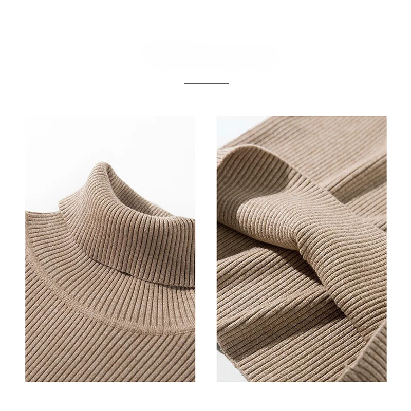 AOSSVIAO 2026 Basic Mock Neck  - Ribbed Knit Sweater reseña y precio