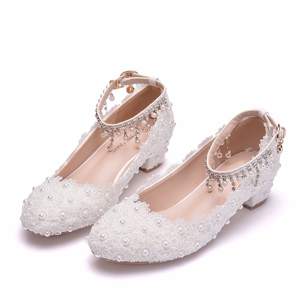 Women's Closed Toe Low Chunky  - Women'S Fashion Line reseña y precio