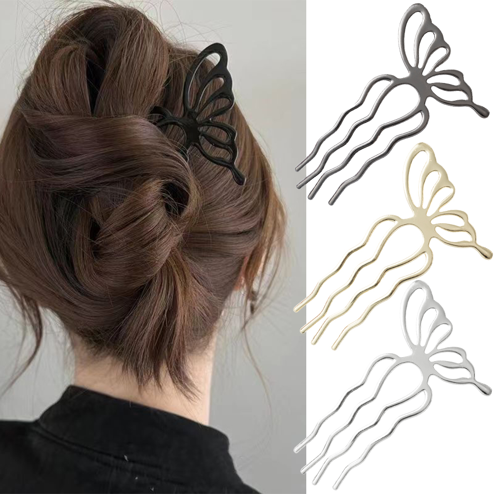 Korean Butterfly U Shape Hair  - Women'S Fashion Korea reseña y precio