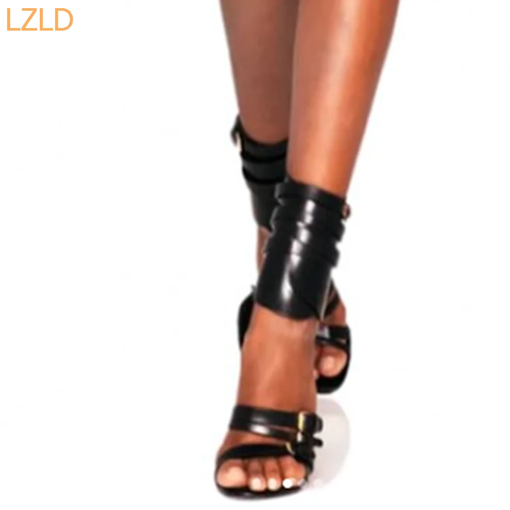 Black Sexy Catwalk Women Sanda - Women'S Fashion Belts reseña y precio