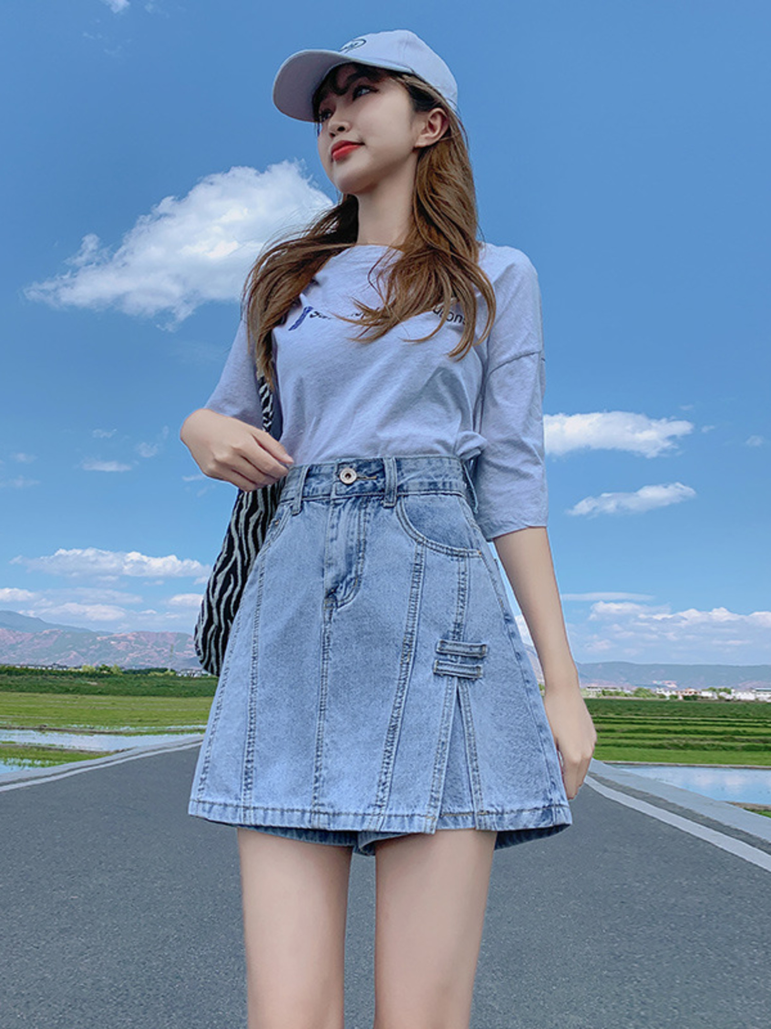 Women's Vintage Washed Denim S - Denim Shorts Women reseña y precio