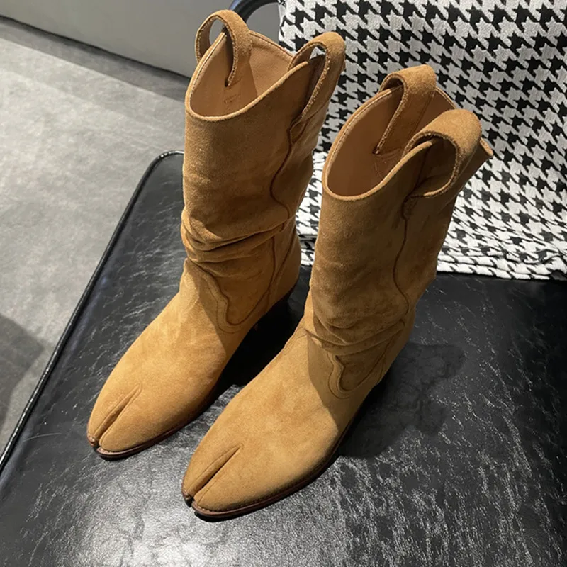 Fashion Vintage Boots Split To - Women'S Fashion Korea reseña y precio