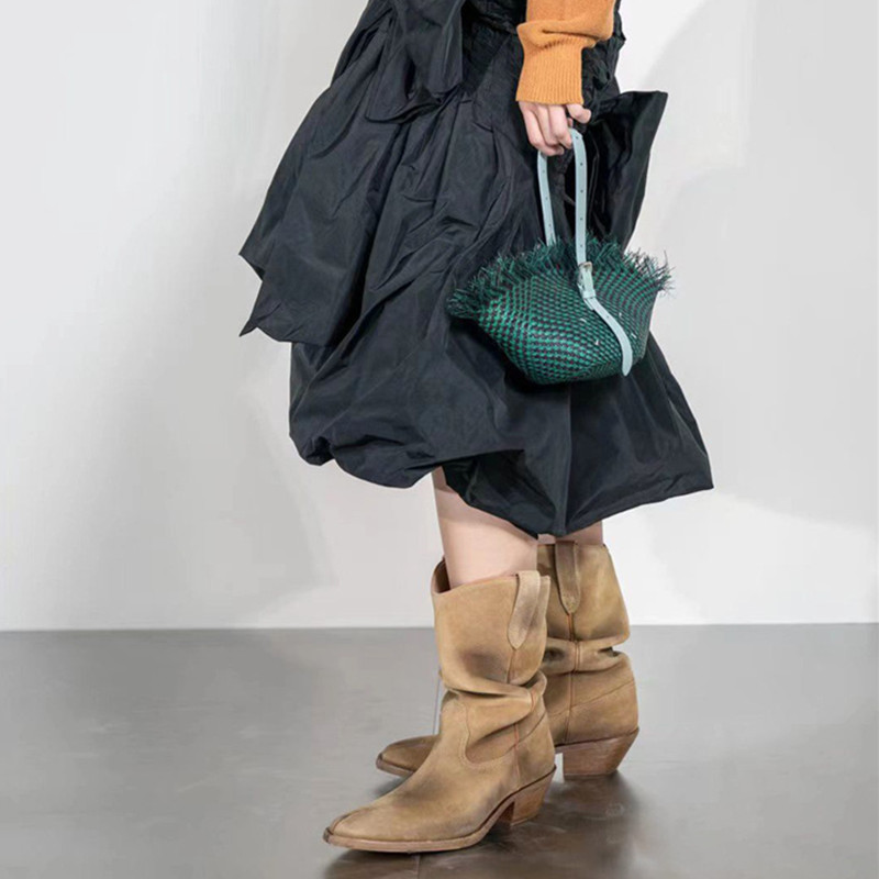 Fashion Vintage Boots Split To - Women'S Fashion Korea reseña y precio