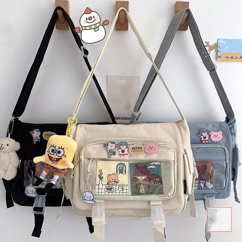 Waterproof Nylon Crossbody Bag - Women Fashion Online reseña y precio