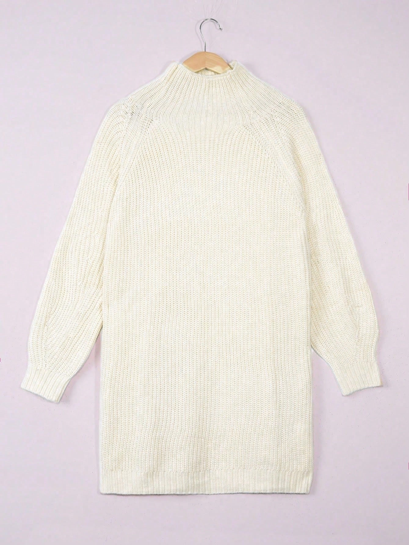 Plus Size Knitted Dress Women  - Ribbed Knit Sweater reseña y precio