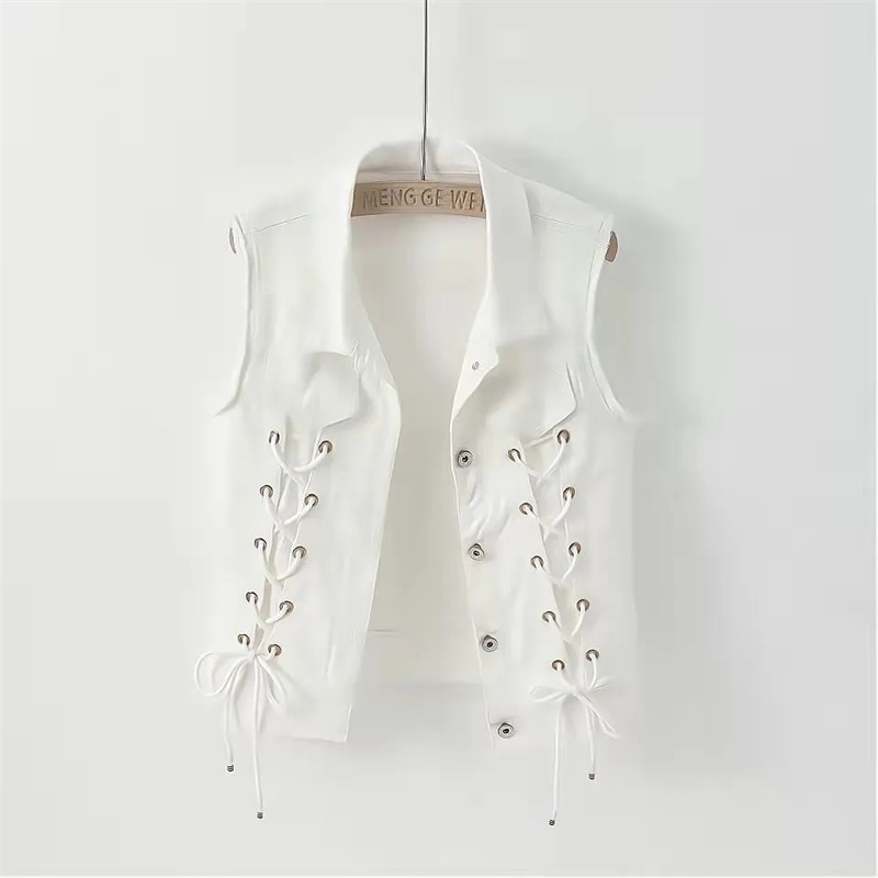 Fashion Denim Vest Female Spri - Women Fashion Jeans Top reseña y precio
