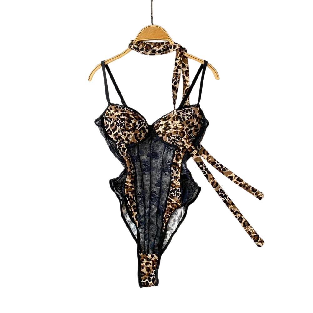 Women Hotsweet V-neck Leopard  - Women'S Fashion Underwear reseña y precio