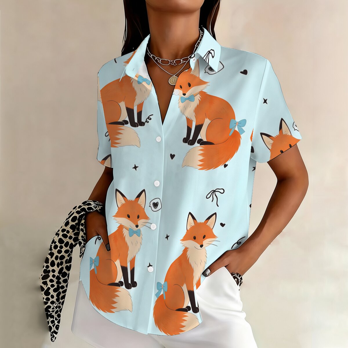 Summer women's short-sleeve sh - Women Fashion Fun reseña y precio
