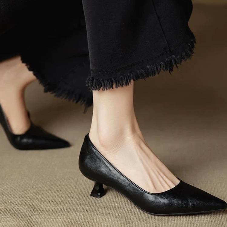 Simple Stiletto Single Shoes A - Women Fashion Simple reseña y precio