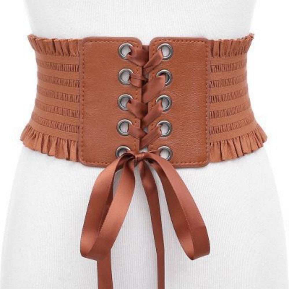 New Ladies's Retro corset Belt - Belted Shirt Dress reseña y precio