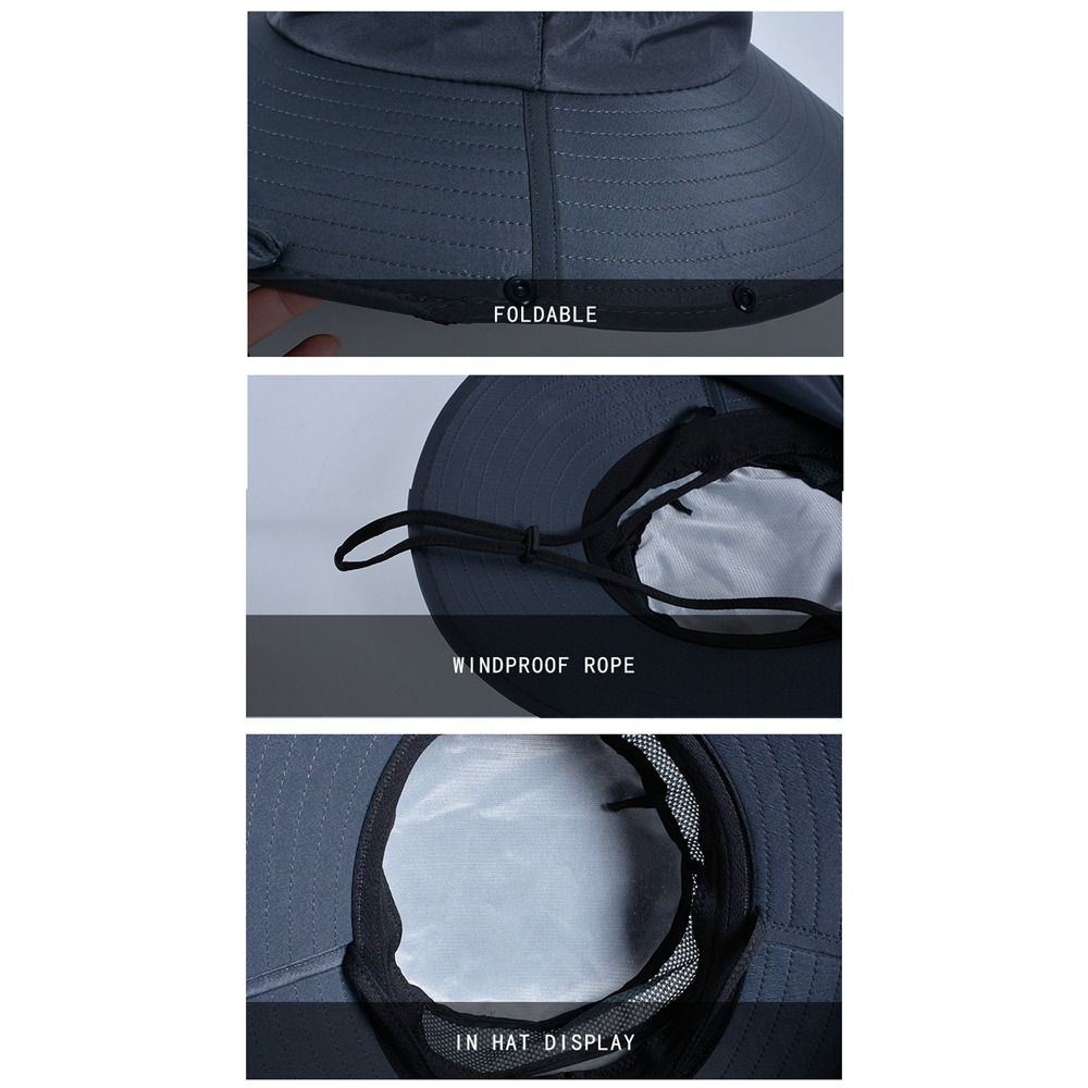 Fashion Cloth Men Sun Hat Big  - Bucket Hat Women reseña y precio