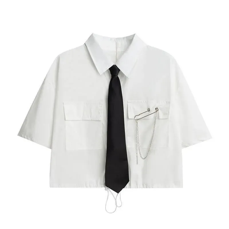 2026 Women's Summer New In Fas - Belted Shirt Dress reseña y precio